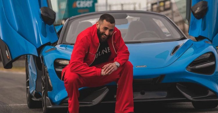 Karim Benzema pose à côté d’un bolide à 400 000 euros !