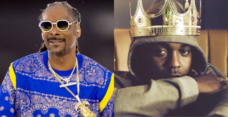 Pour Snoop Dogg  Kendrick Lamar c’est le roi !