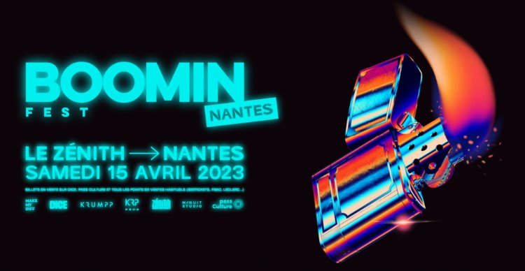 Après son terrible succès à Rennes, le BOOMIN Fest’ débarque à Nantes !