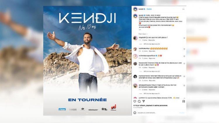 Kendji Girac fait une annonce majeure, mais un détail agace ses fans